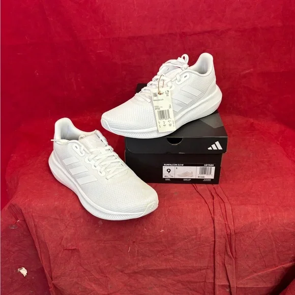 adidas | Shoes | Adidas Runfalcon 3 Womens Running Shoe Athletic Sneaker  White Trainer Sz 9 | Poshmark